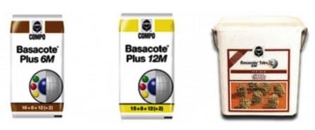 Комплексное удобрение  Basacote Plus 6M .(Базакот Плюс 6М),мешок 25 кг