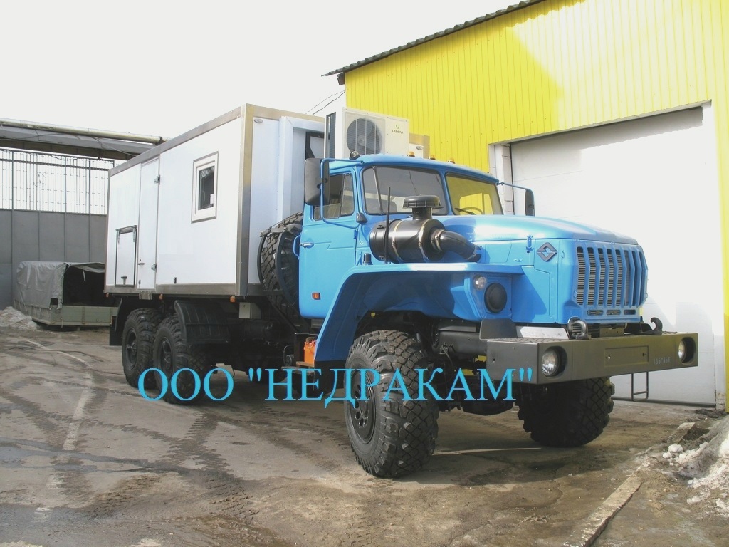 ПКС подъемник каротажный самоходный на шасси Урал 43206