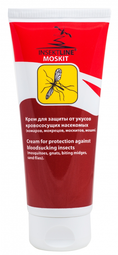 Защитный крем от укусов кровососущих насекомых. (INSEKTLINE® MOSKIT)