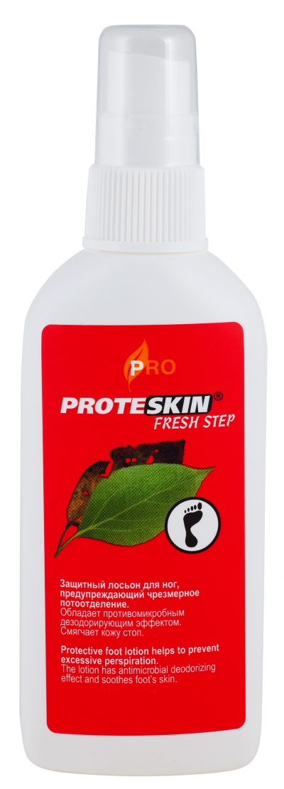 Защитный противогрибковый спрей для ног Proteskin® Fresh Step (Протескин® Фреш Степ)