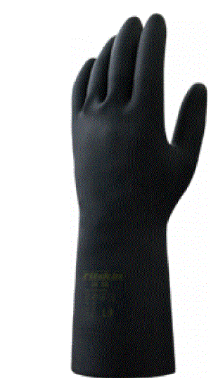 Химически стойкие резиновые перчатки Ruskin® Xim 103