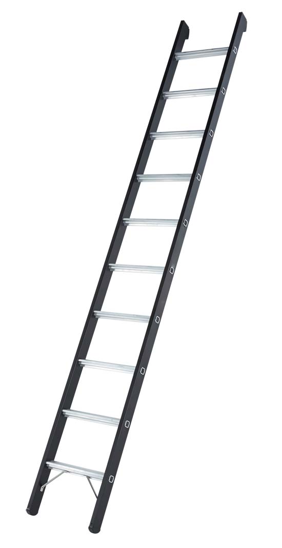Лестница алюминиевая приставная  с большой грузоподъемностью (Германия). 